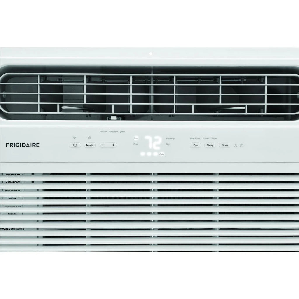 12,000 BTU Smart Window Air Conditioner with Wi-Fi and Remote in White P4006