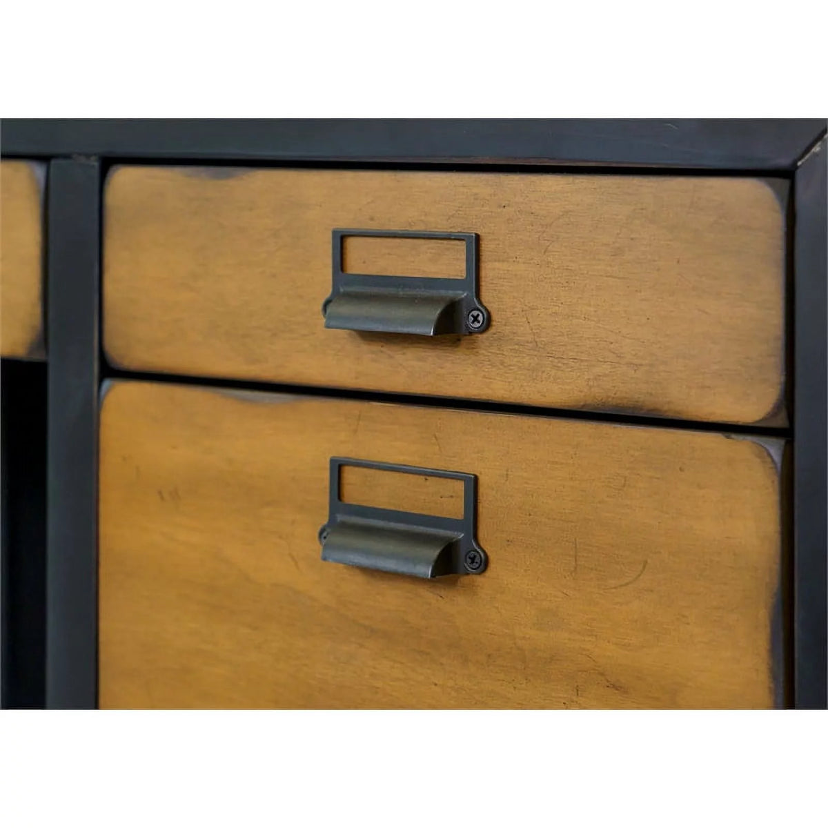 Black Wood Executive Desk K112