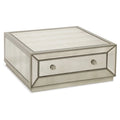 Wood Cocktail Table with Casters N2552