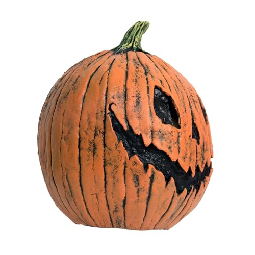 King Pumpkin Full Overhead Costume Mask Adult Z176110