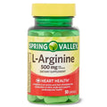 L-Arginine Amino Acid Supplements, 500 mg, 50 Count Z99606