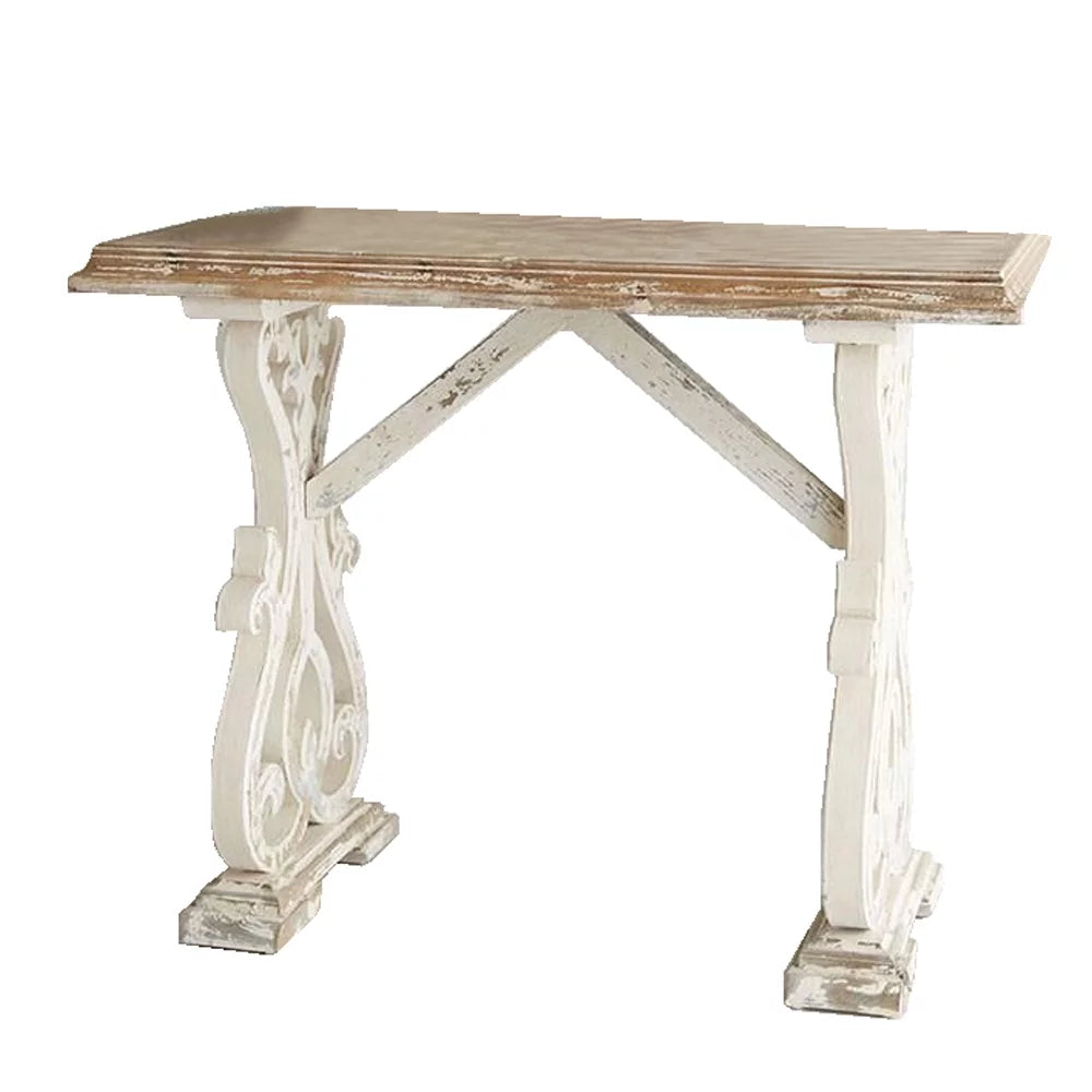 48" Wooden Console Table J52309