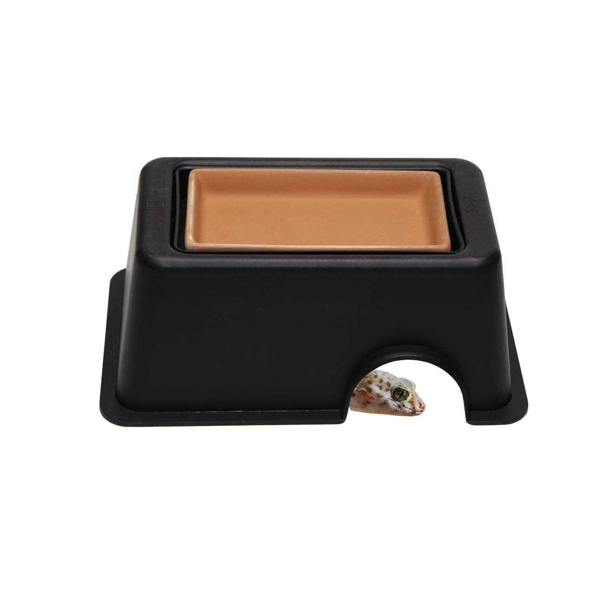Reptile Hide Box with Sink Basin X60577