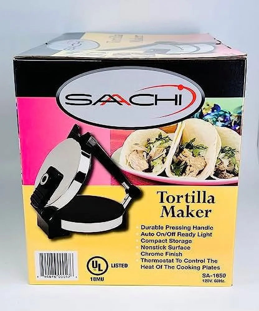Electric Non-Stick Roti Chapati Tortilla Maker with Temperature Control L768
