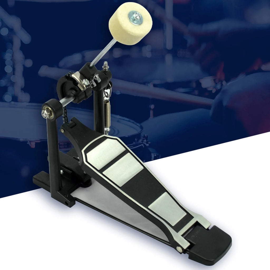 Drum Set Pedal with Drum Wool Beater X41005