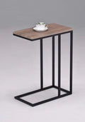 Reclaimed Wood Look Finish Side End Table E744