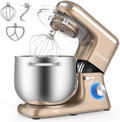 8.45 QT 660W Stand Mixer with Dough Hook, Whisk, Beater S75350