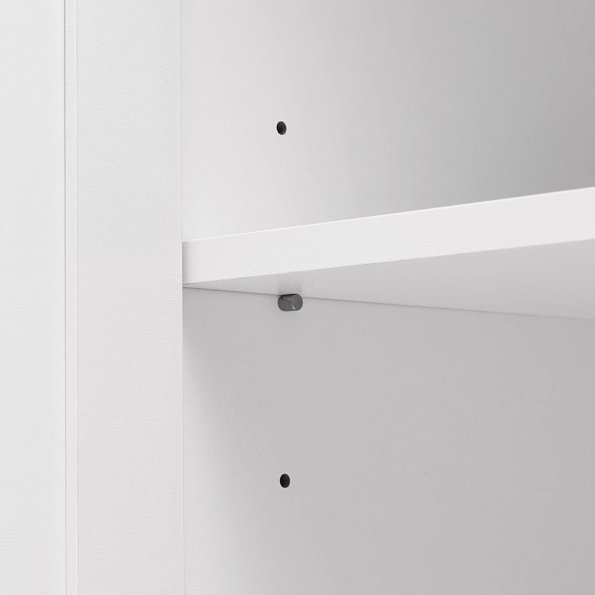 Tall Wood Bathroom Storage Cabinet with Adjustable Shelves J12328