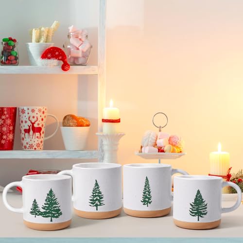 Christmas Mugs Set of 4 12Oz R8858