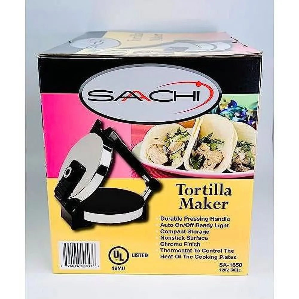 Electric Non-Stick Roti Chapati Tortilla Maker with Temperature Control L768