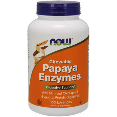 Chewable Papaya Enzymes Mint 360 Lozenges I433622