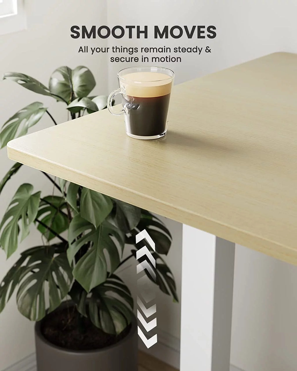 Electric Standing Desk 48" x 24" Height Adjustable F656788