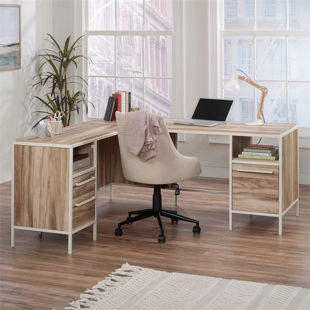 Engineered Wood L-Desk S88818