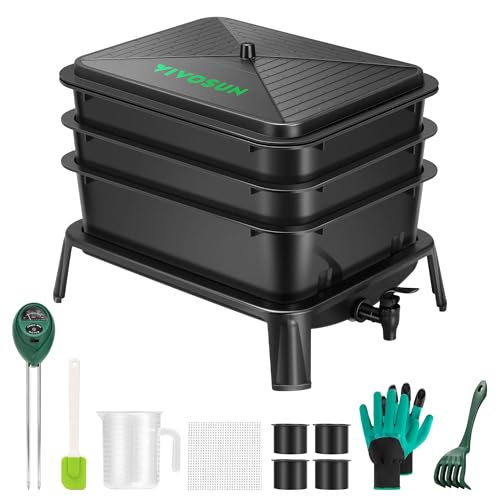 5-Layer 50L Worm Compost Bin H30291
