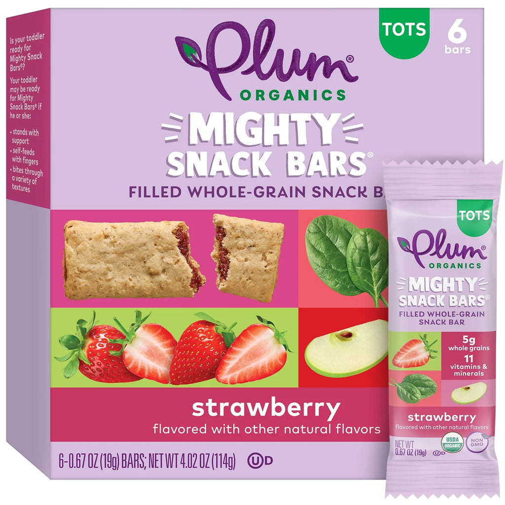 Strawberry Snack Bars 0.67 oz 6 Count 8 Pack Z9236