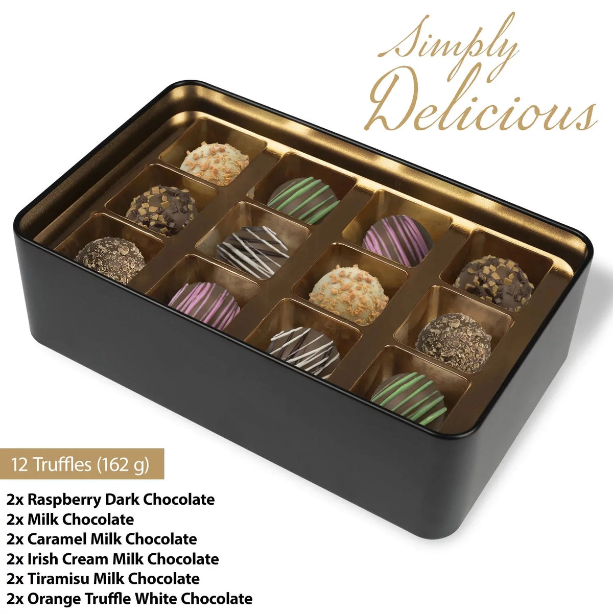 Custom Chocolate Truffle Gift Box F921032