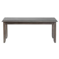 Gray Wood Dining Bench E5410