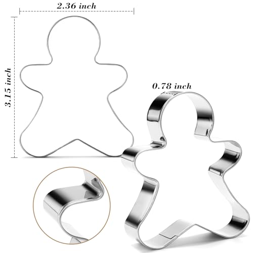 12 Pieces Stainless Steel Cookie Cutters Set I560