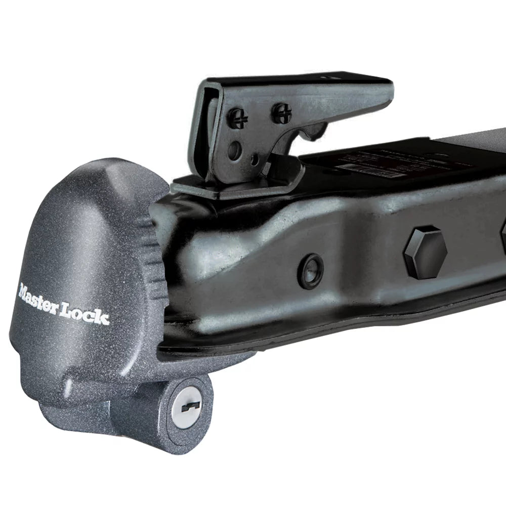 Black Universal Trailer Hitch Lock C75352