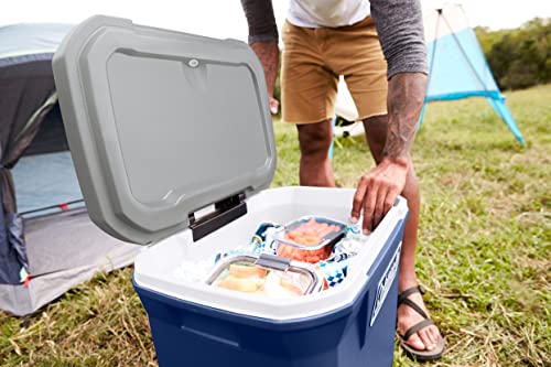 Insulated Rolling Cooler with Wheels, 100-Quart T6623