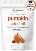Pumpkin Seed Oil with Saw Palmetto 3000mg 300 Softgels F905056