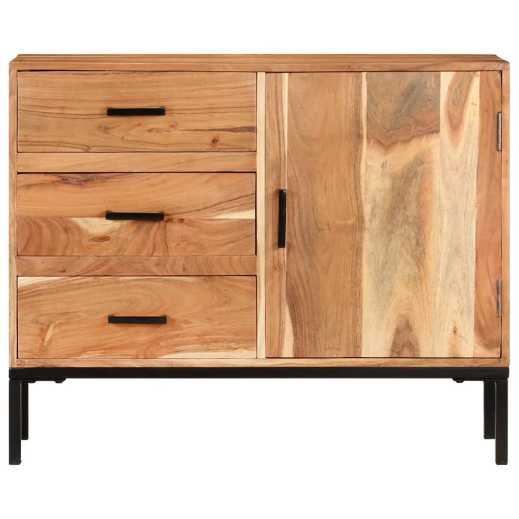 Solid Acacia Wood Sideboard B6067