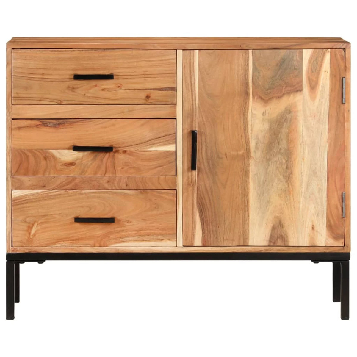 Solid Acacia Wood Sideboard B6067