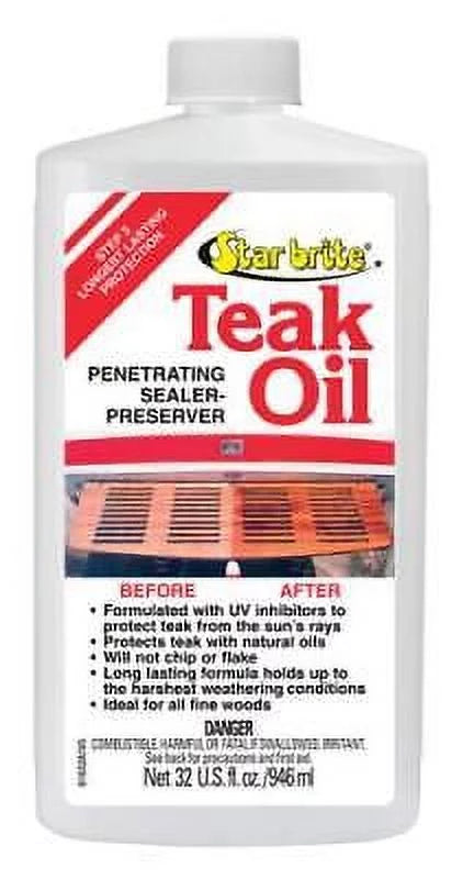 Teak Oil Liquid 32 oz B105739