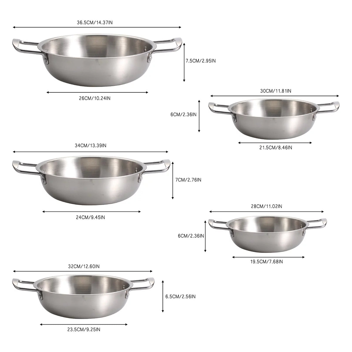 Stainless Steel Dutch Oven Pot V5576