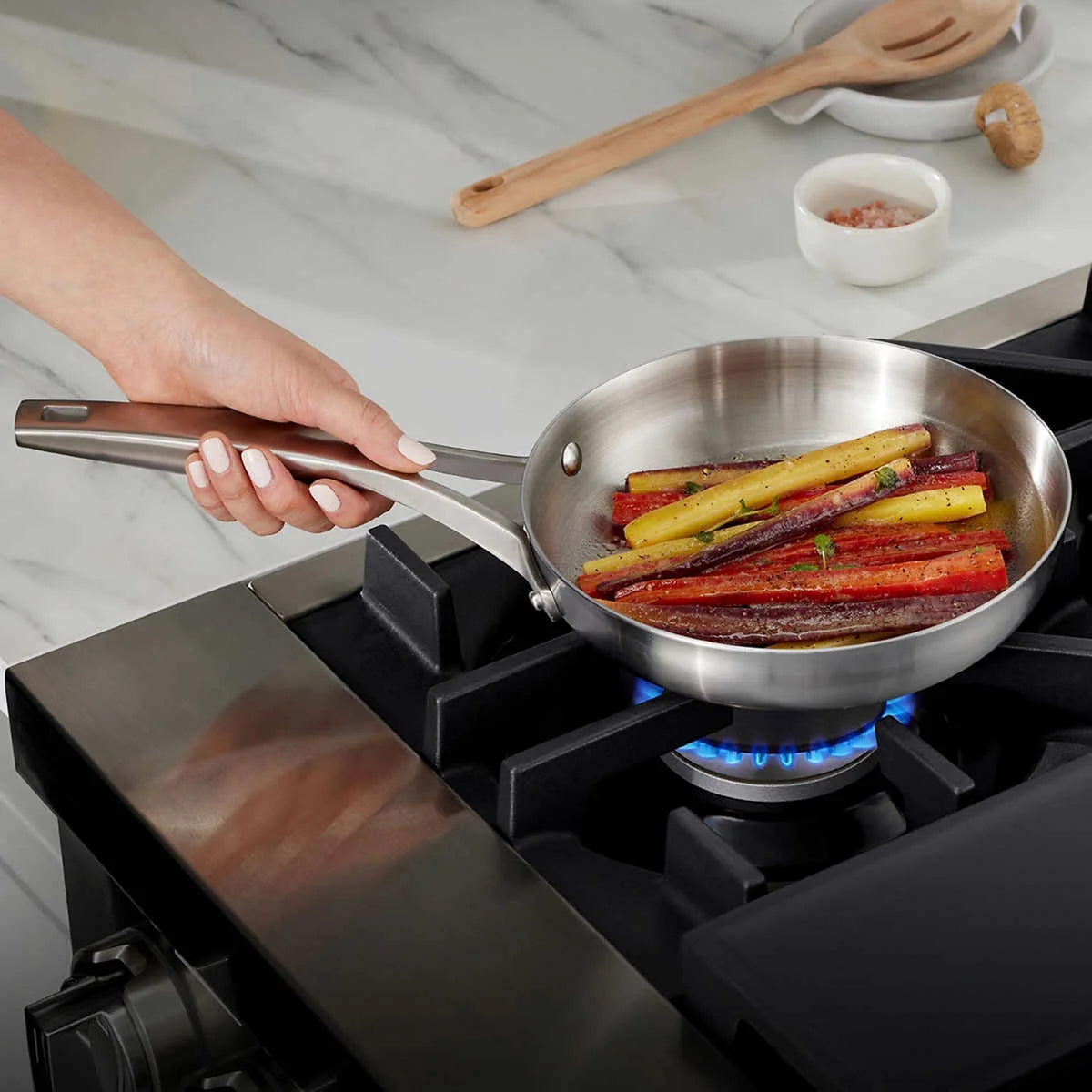 12 Piece Stainless Steel Cookware Set W67897