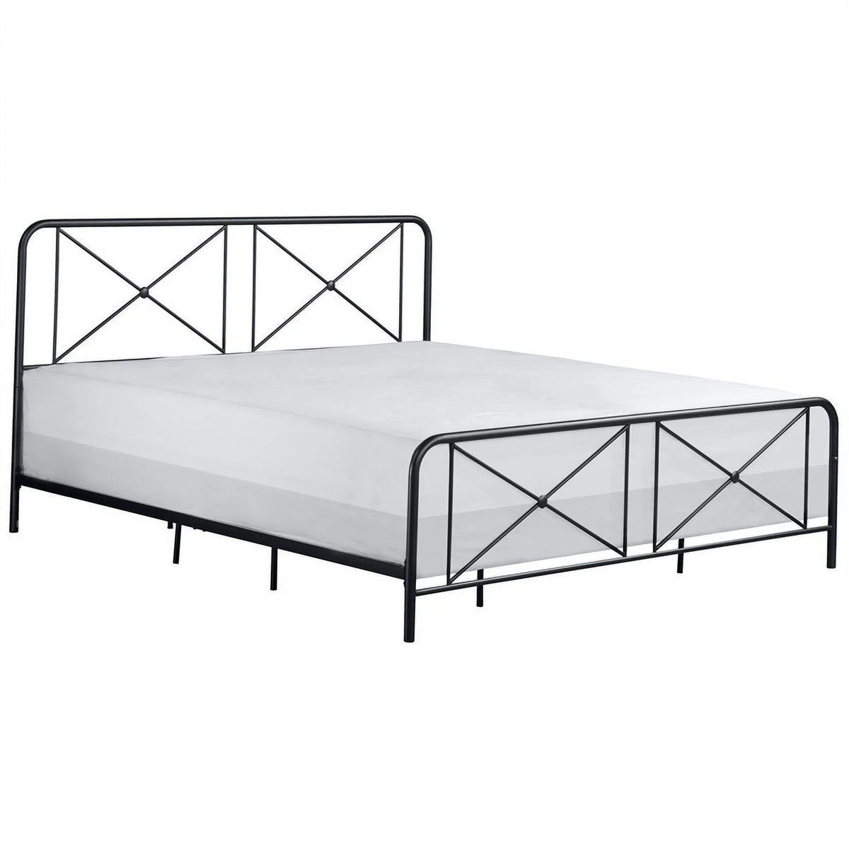 Metal King Bed Black G8975