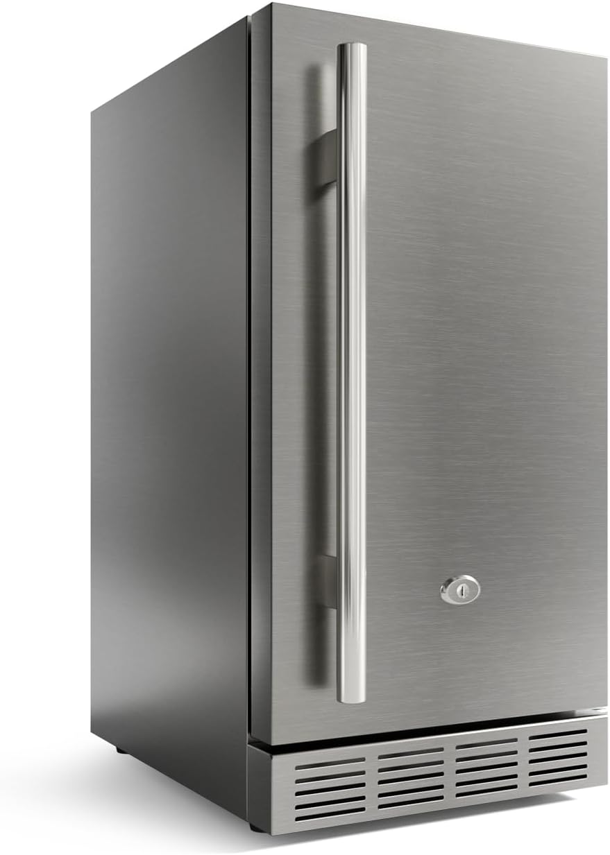 15 Inch Weather Proof Stainless Steel Outdoor Refrigerator Z454278