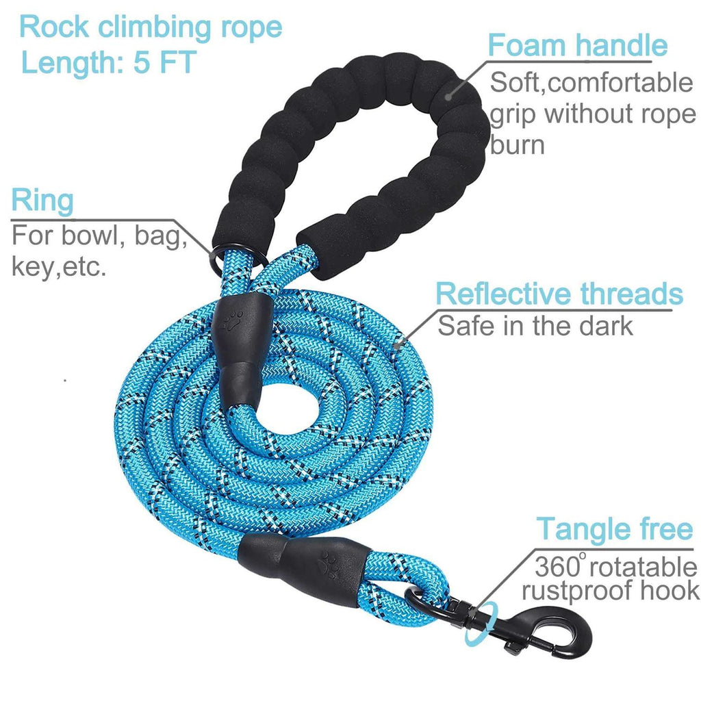 2 Packs Martingale Dog Collar with Quick Release Buckle Reflective Dog Training Collars F23797