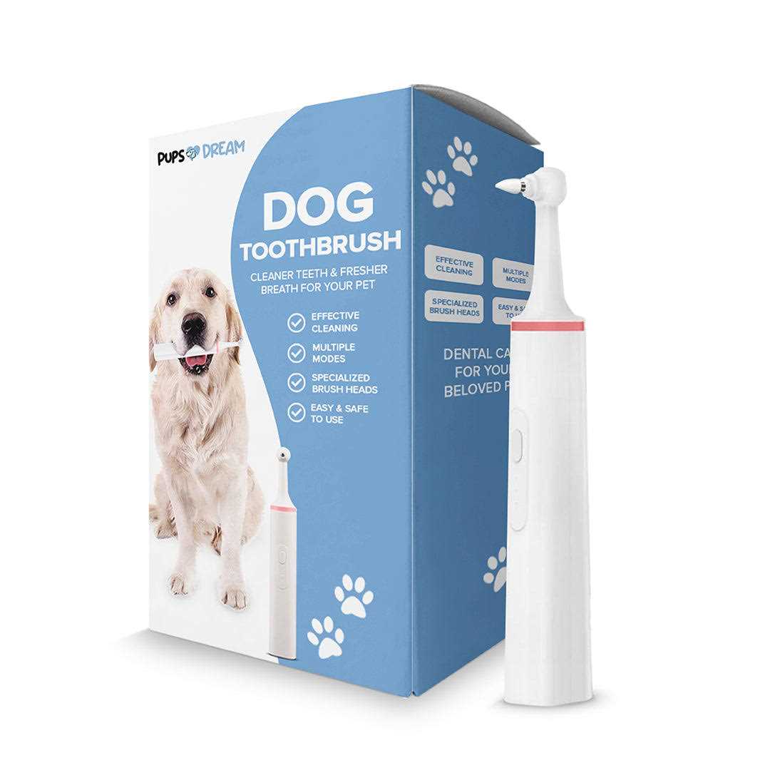 Electric Toothbrush for Dogs with Brush Heads T64988