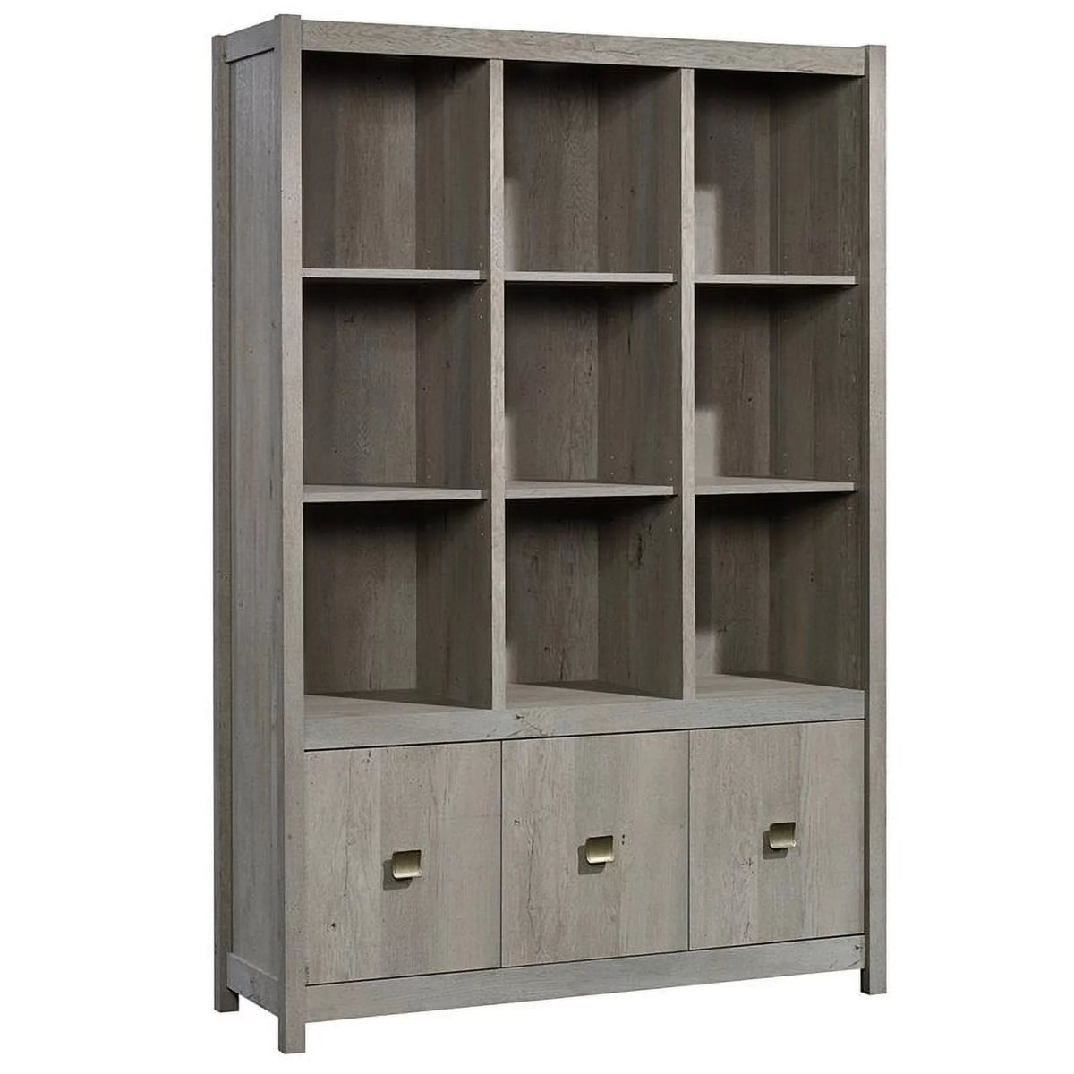 2 Piece Wood Bookcase and Lift-Top Coffee Table T556