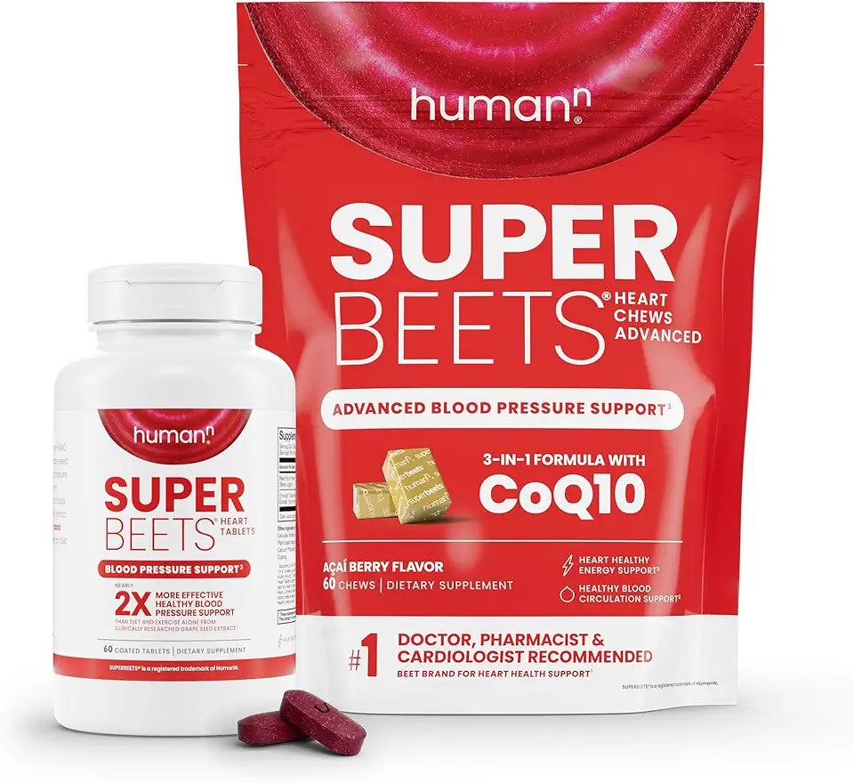 SuperBeets Heart Tablets & Heart Chews V39259