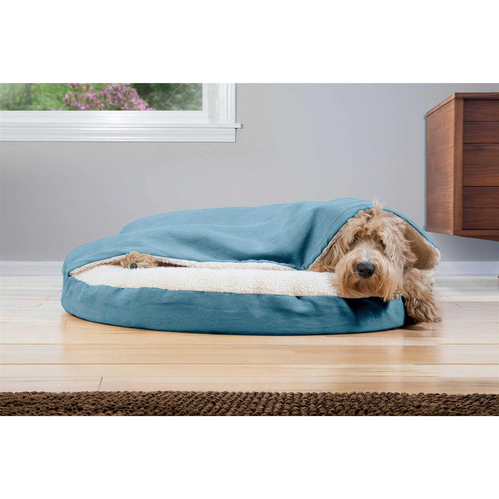 Faux Sheepskin Orthopedic Pet Dog Bed M4778