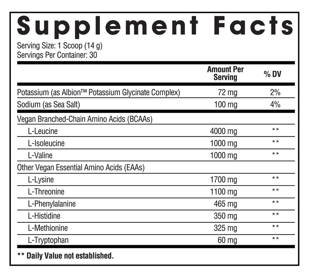 Essential Amino Acids EAA/BCAA 30 Servings Watermelon Candy Z71882