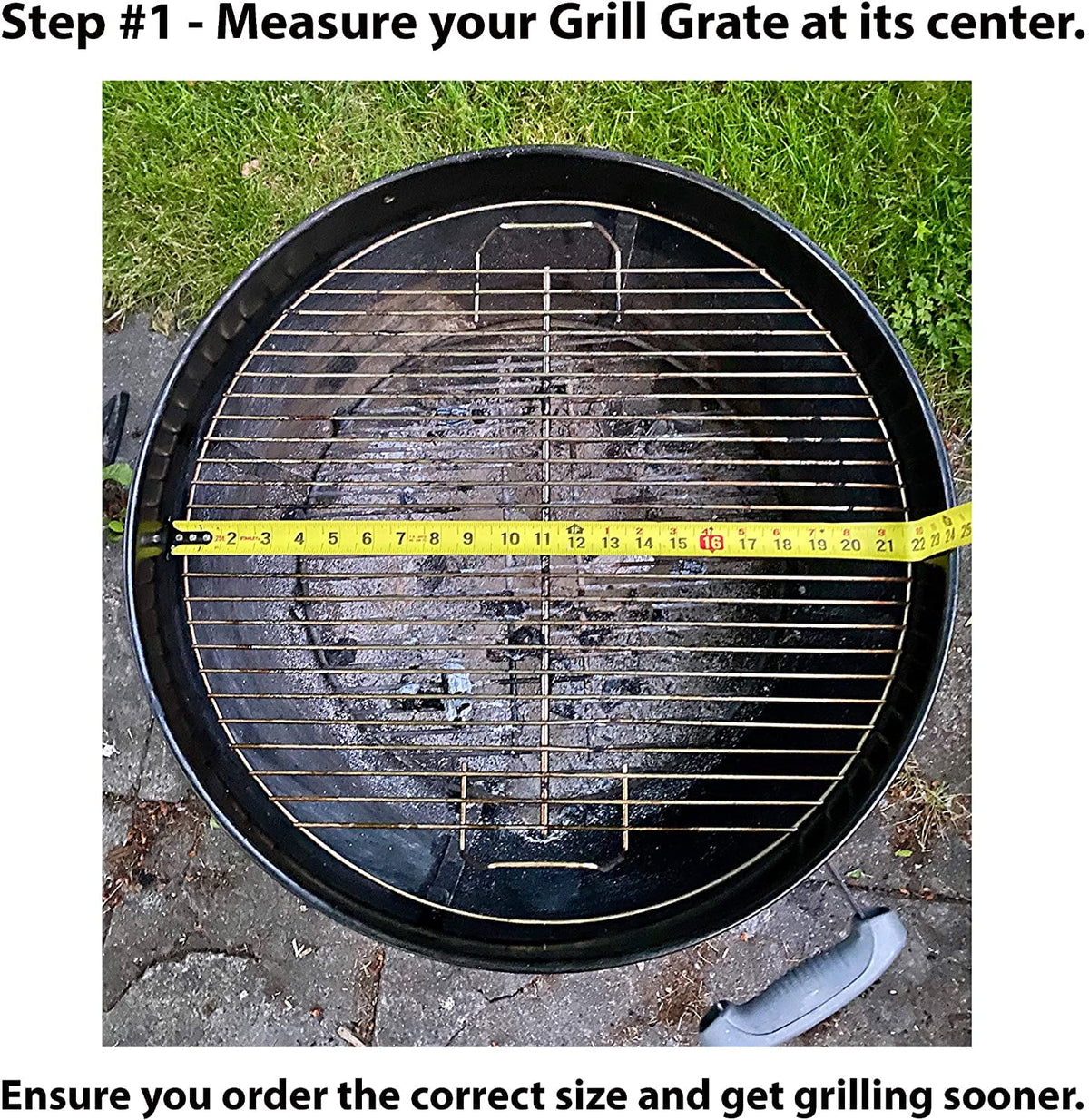 24" Carbon Steel BBQ Grill Griddle and Grate Combo V828864