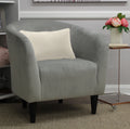 Dove Gray Microfiber Accent Chair G4462