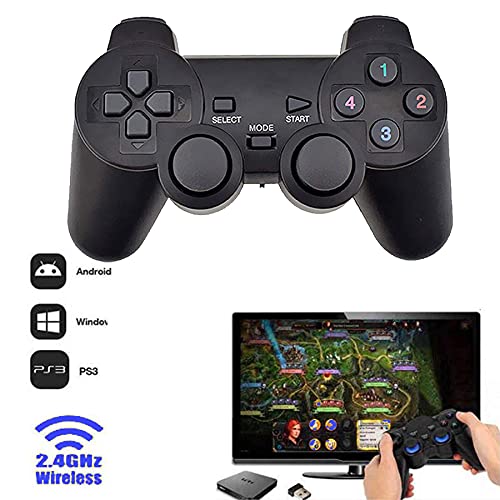2.4GHz USB Wireless Game Controller Gamepad Joystick W85753