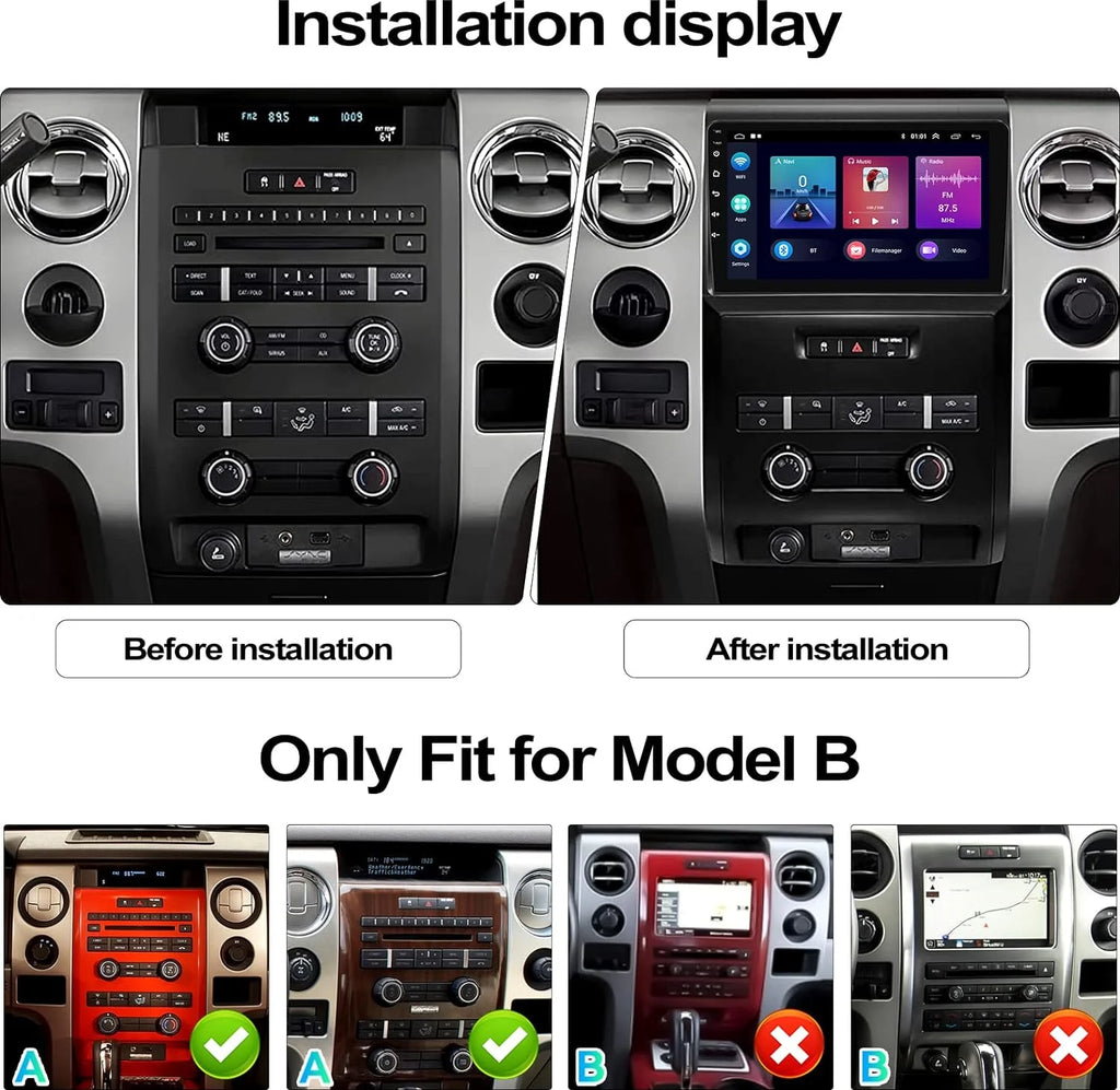 Android 13 9 Inch Touchscreen Car Stereo Radio with Backup Camera P7443