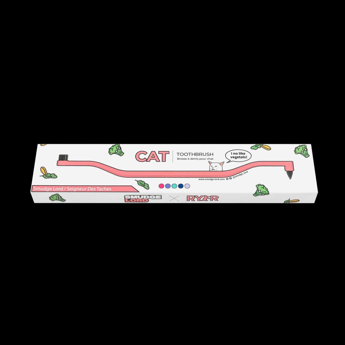 Dual Sided Cat Toothbrush D962405