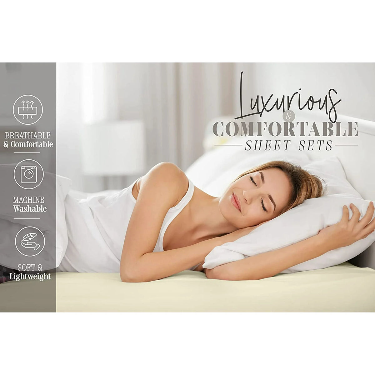 King Red Deep Pocket Bedding E125