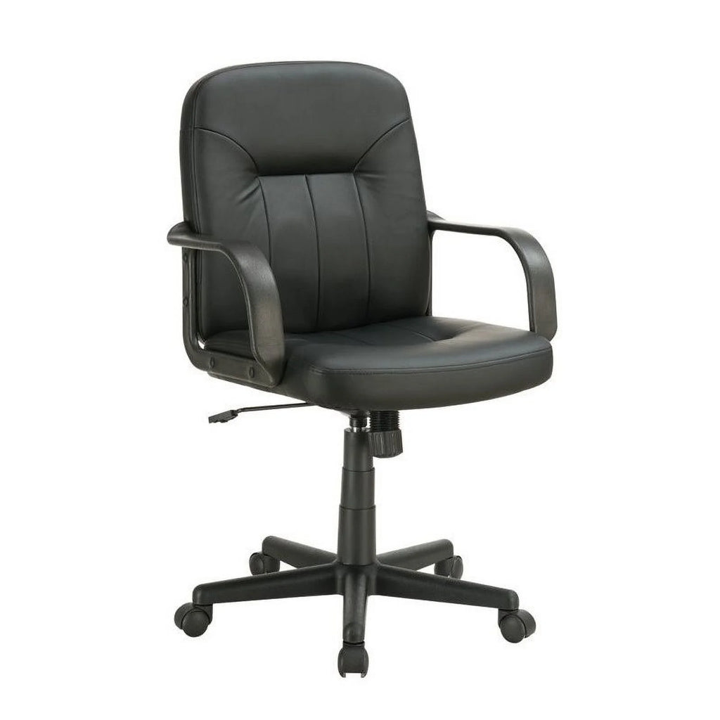 4-Piece Desk Bookcase Office Chair and Mobile File Cabinet Set Y544919