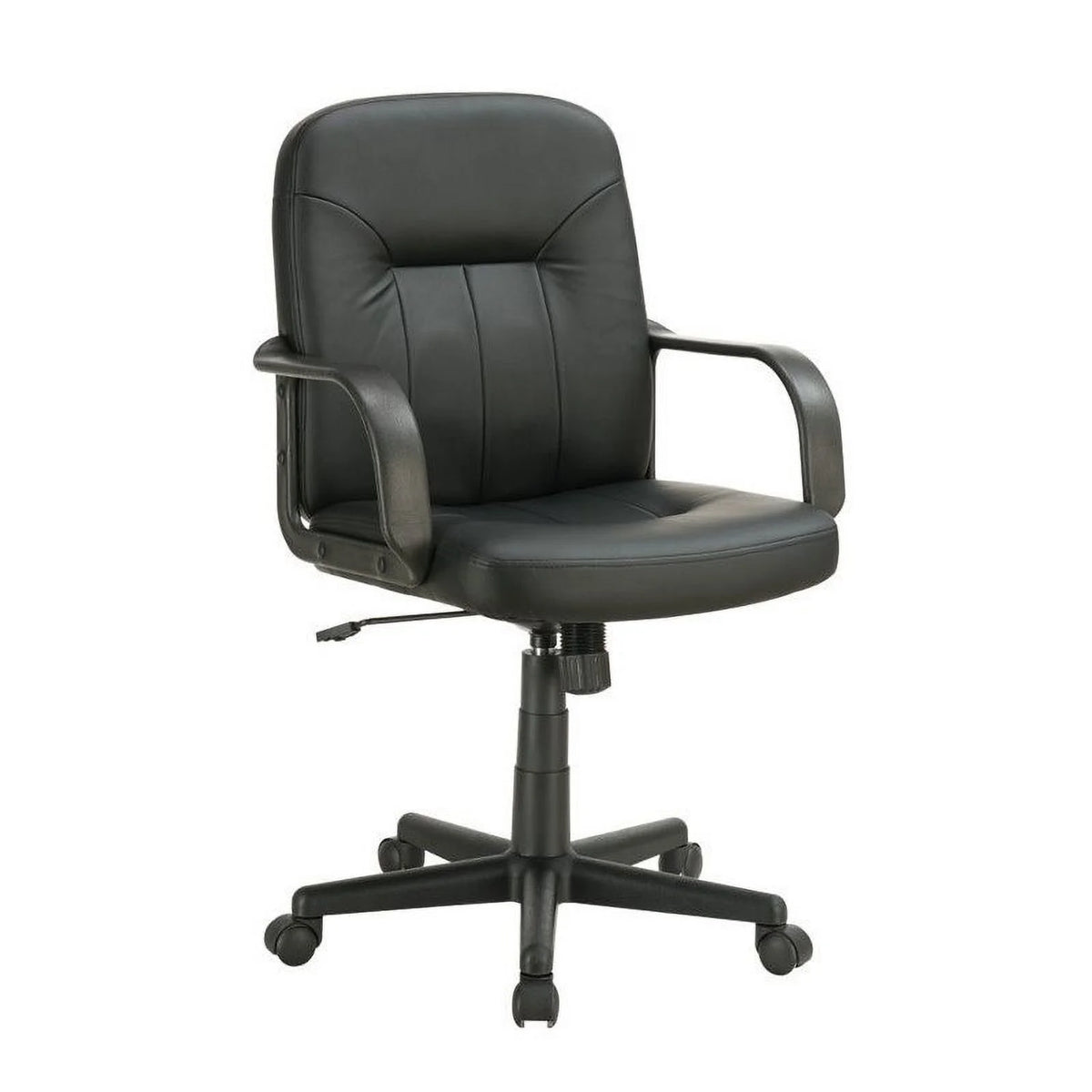 4-Piece Desk Bookcase Office Chair and Mobile File Cabinet Set Y544919
