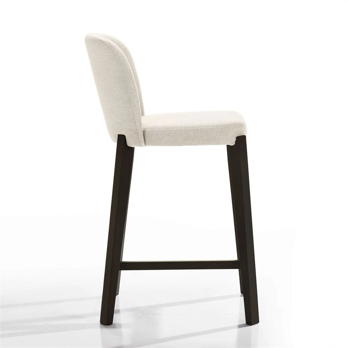 26" Solid Wood and Fabric Counter Stool C479