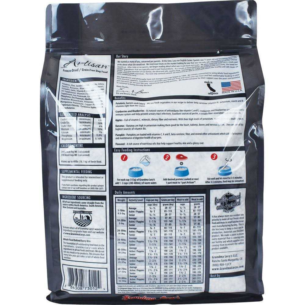 Grain-Free Freeze-Dried Dog Food I2865