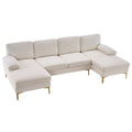 U-Shaped 4-Seat Modular Sofa T899