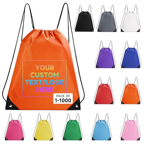 Black Drawstring Backpack 50 Pack O4638